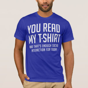 T-shirt Interaction sociale