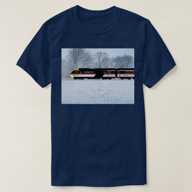 T-SHIRT INTERCITY 125 CARTE DE NOËL 1 (Design devant)