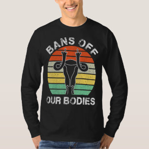 T-shirt Interdictions Vintages Rétro De Notre Corps Moyen 