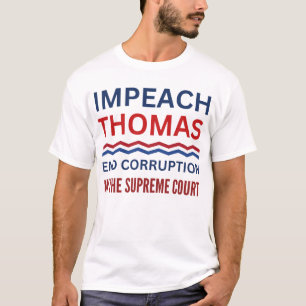T-shirt Interdire Clarence Thomas Juge de la Cour suprême