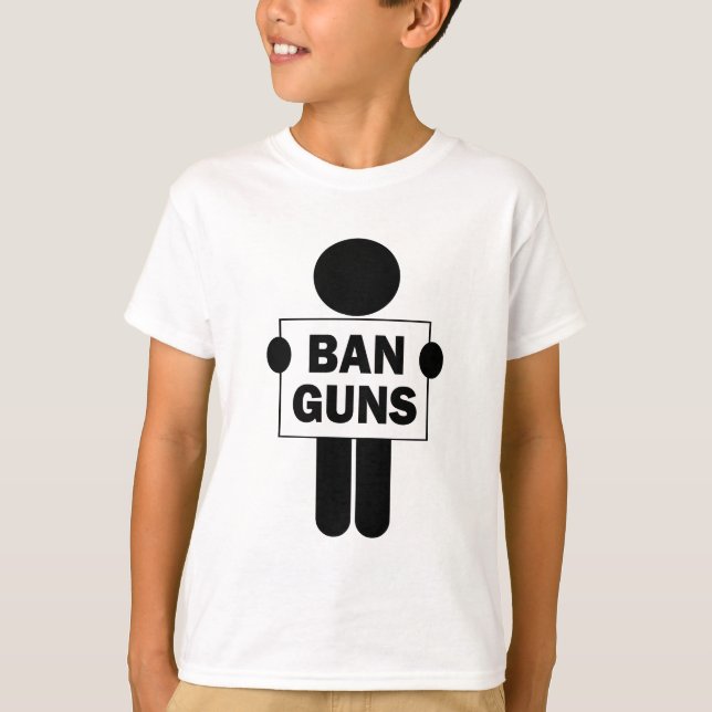 T-shirt Interdire les armes (Devant)