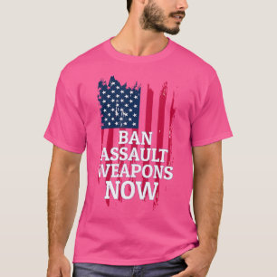 T-shirt Interdire Les Armes D'Assaut Maintenant Pour Les M