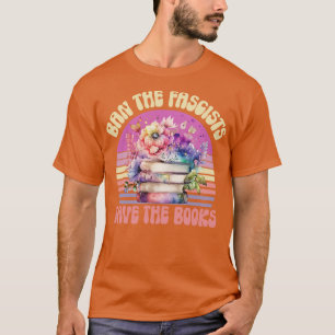 T-shirt interdire les fascistes sauver les livres fasciste