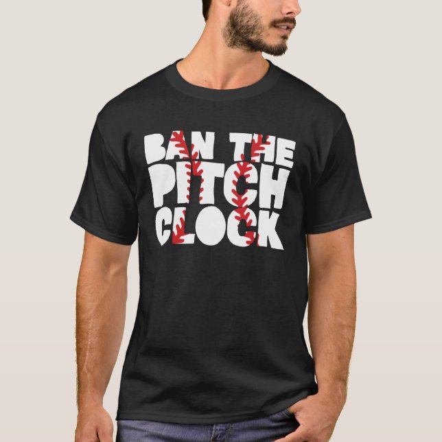 T-shirt Interdire Les Nouveaux Points De Baseball (Devant)