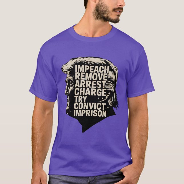 T-shirt Interdire Supprimer l'art de la protestation d'arr (Devant)