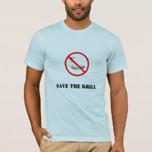 T-shirt interdisez la baleine, sauvez Krill