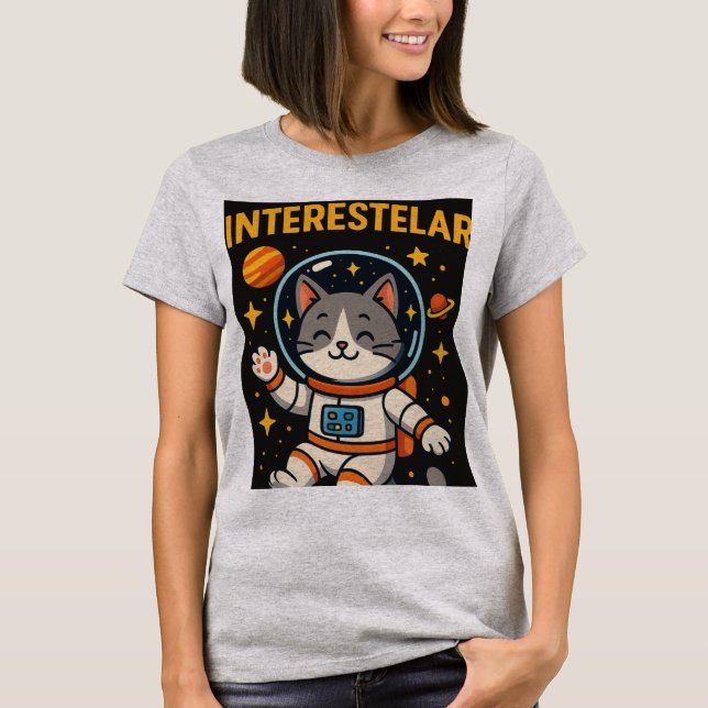 T-shirt interestelar casual t shirt (Devant)