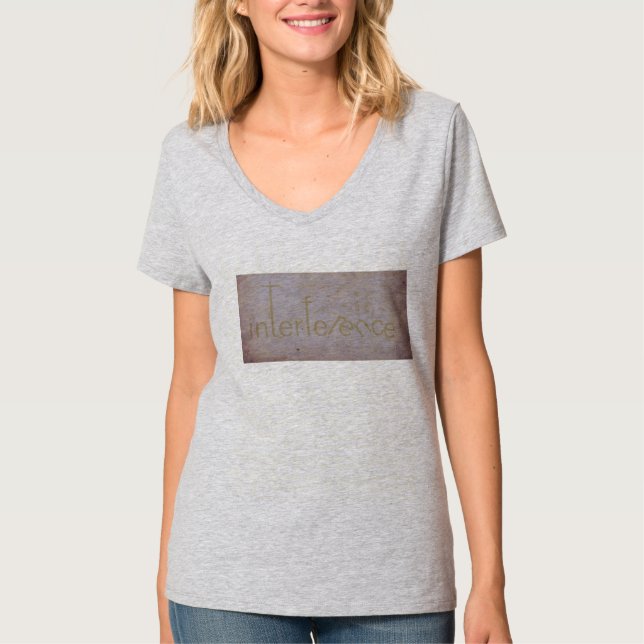 T-shirt Interférence de téléphone (Devant)
