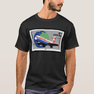 T-shirt INTERFLUG - Ligne aérienne nationale de la RDA,