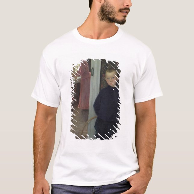 T-shirt Intérieur avec des femmes et un enfant (Devant)