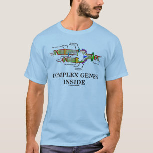 T-shirt Intérieur complexe de gènes (reproduction d'ADN)