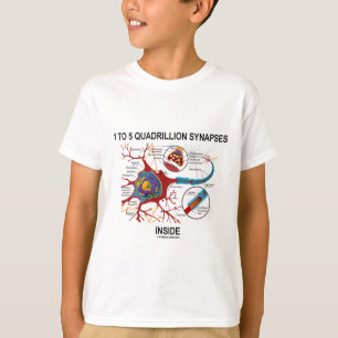 T-shirt Intérieur de 1 à 5 synapses de Quadrillion