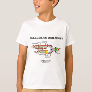 T-shirt Intérieur de biologiste moléculaire (reproductio