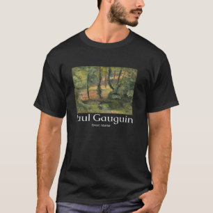 T-shirt Intérieur de forêt Paul Gauguin Graphisme d'art