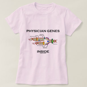 T-shirt Intérieur de gènes de médecin (reproduction d'ADN)