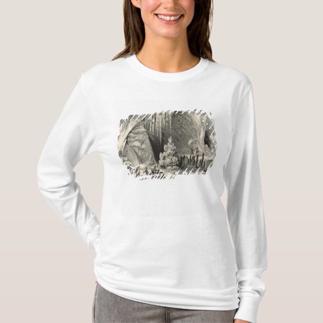 T-shirt Intérieur de la grotte d'Antiparos (Devant)