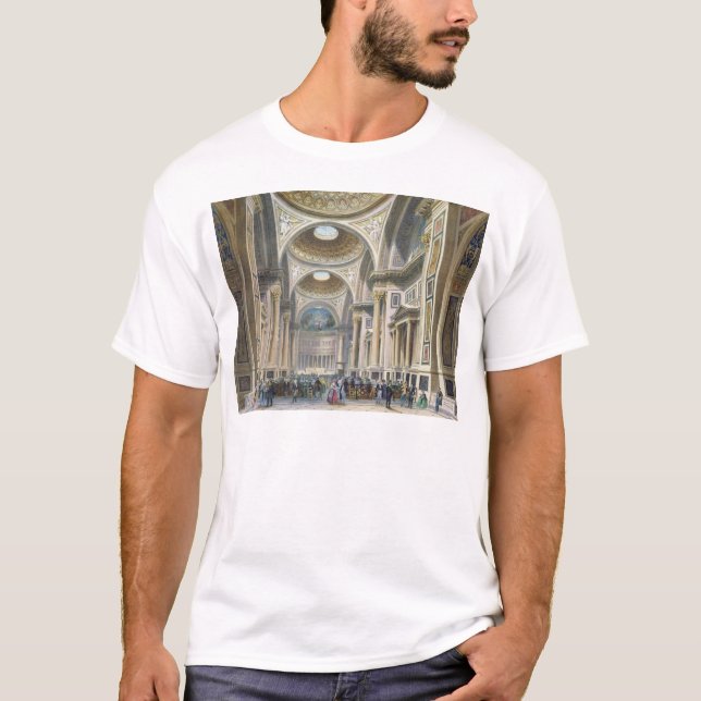 T-shirt Intérieur de La Madeleine, Paris (Devant)