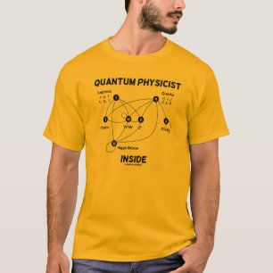 T-shirt Intérieur de physicien de Quantum (boson de Higgs