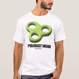 T-shirt Intérieur de Topologist (tore triple)