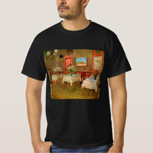 T-shirt Intérieur d'un restaurant par Vincent van Gogh