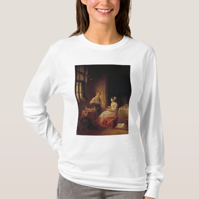 T-shirt Intérieur d'une Chambre à Macon (Devant)