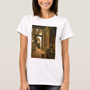 T-shirt Intérieur d'une Chambre néerlandaise (huile sur 