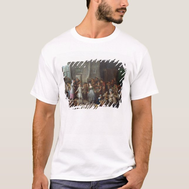 T-shirt Intérieur d'une taverne (Devant)