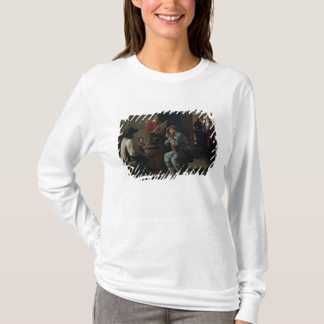 T-shirt Intérieur d'une taverne, 1859 (Devant)