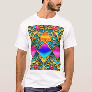 T-shirt Intérieur futuriste