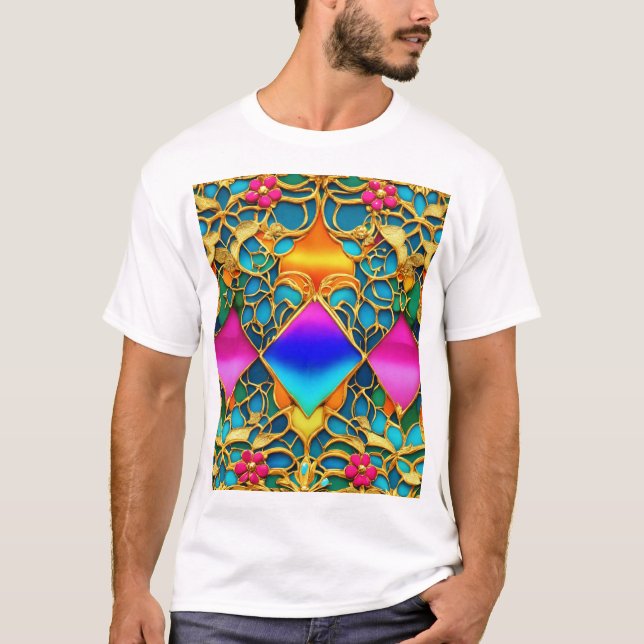 T-shirt Intérieur futuriste (Devant)