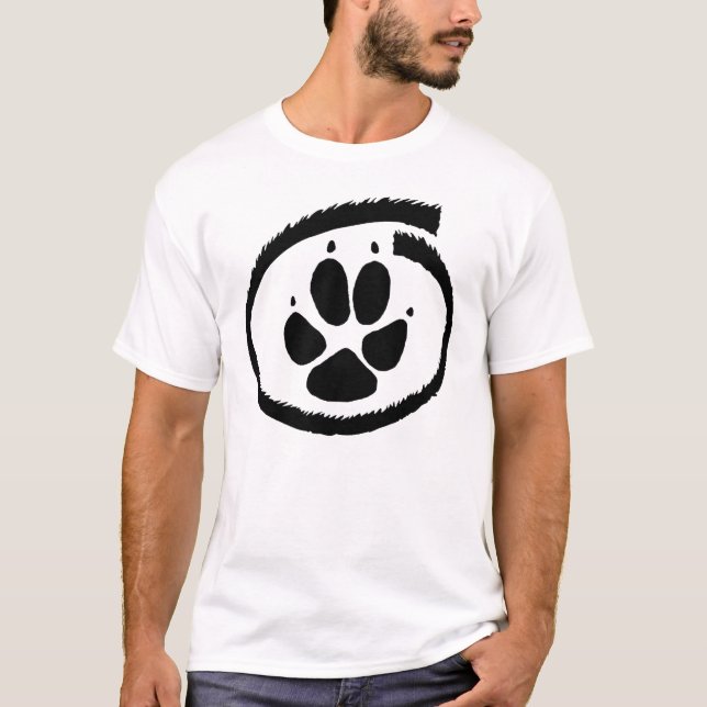 T-shirt Intérieur velu (patte de Fox) (Devant)