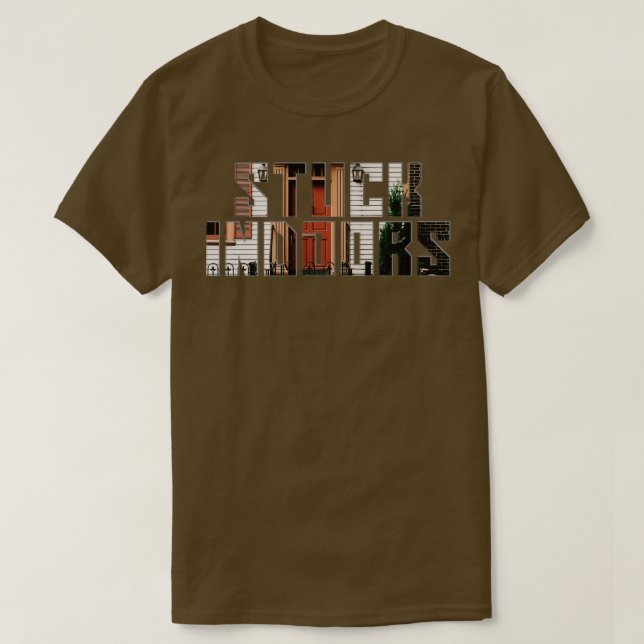 T-SHIRT INTÉRIEURS DE PIÈCES (Design devant)