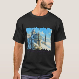 T-shirt Interlaken Suisse Voyage Coup de pinceau Inter