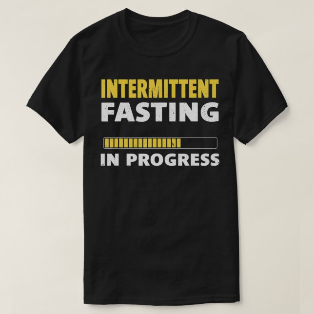 T-shirt Intermittent In Progress Ketosis Diet Awar (Design devant)