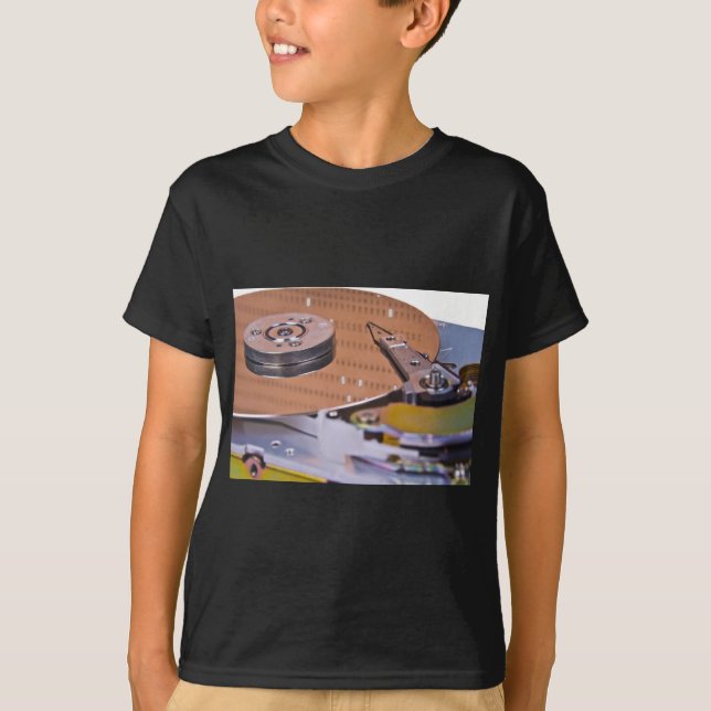 T-shirt Internals d'un lecteur de disque dur (Devant)