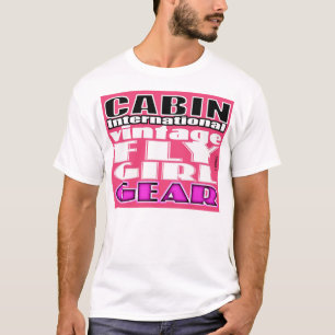 T-shirt International de cabine. Vitesse de fille de