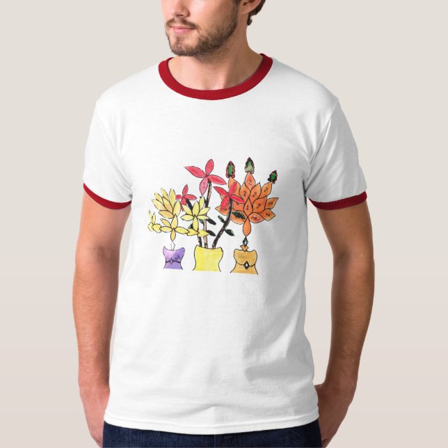 T-shirt International de CTC - fleurs (Devant)