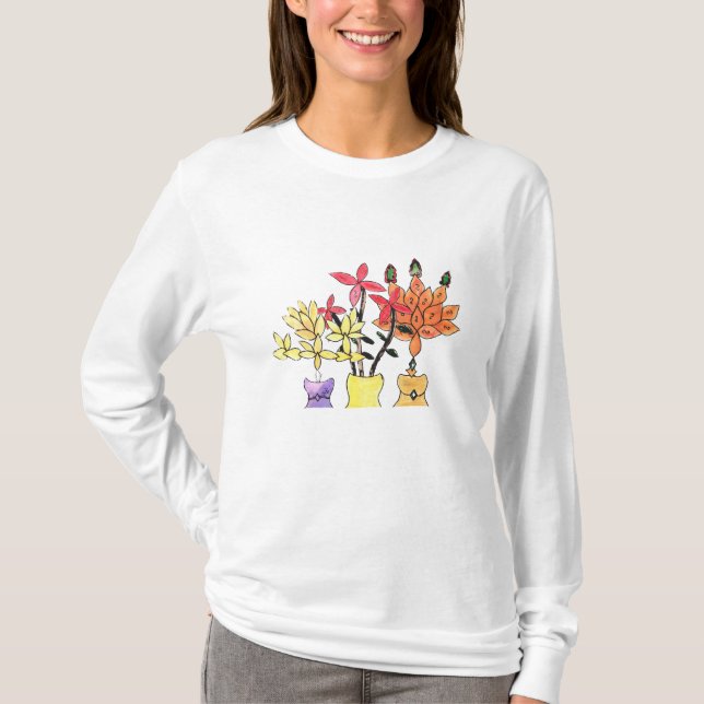 T-shirt International de CTC - fleurs (Devant)