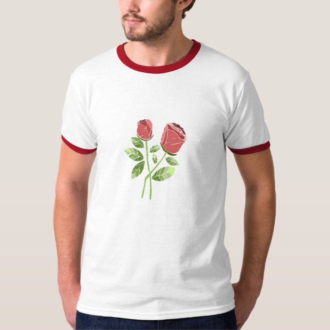 T-shirt International de CTC - roses (Devant)