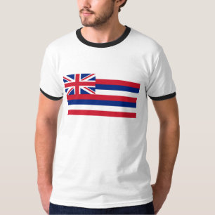 T-shirt International de DRAPEAU d'Hawaï