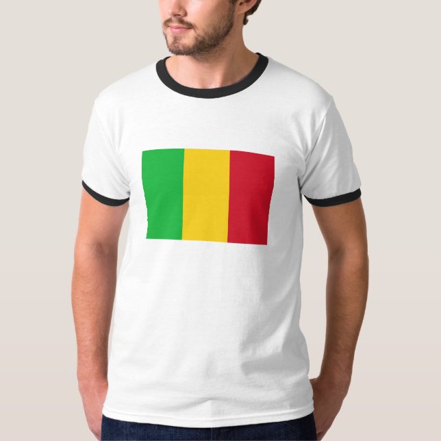 T-shirt International de DRAPEAU du Mali (Devant)