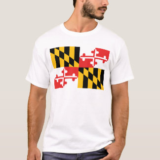 T-shirt International de DRAPEAU du Maryland