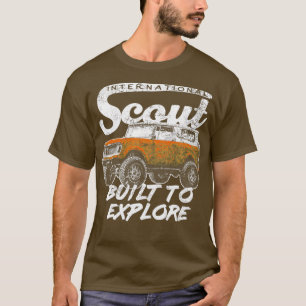 T-shirt International Harvard Scout II style rétro constru