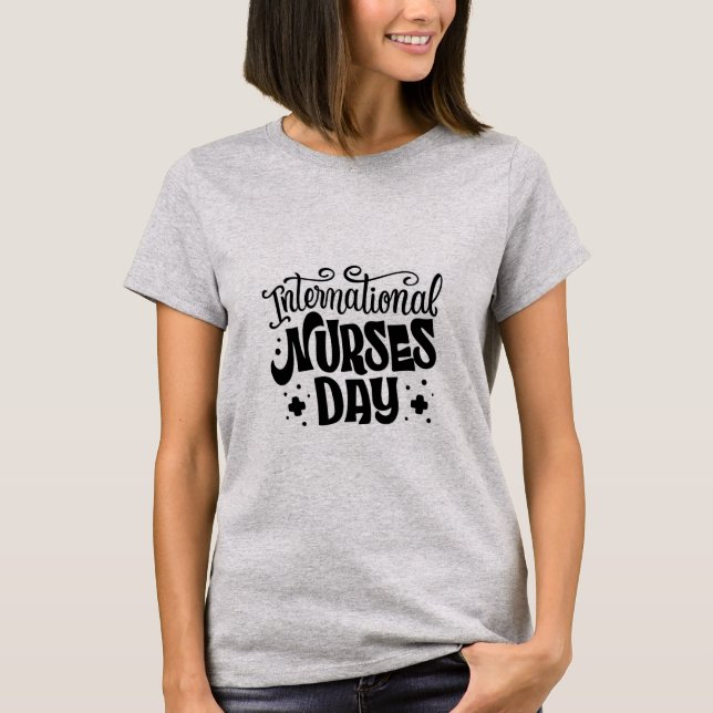 T-shirt International nurse day (Devant)