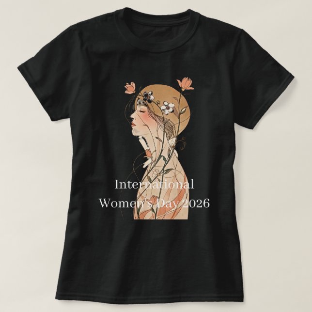 T-shirt  International Women's Day 2025 (Design devant)