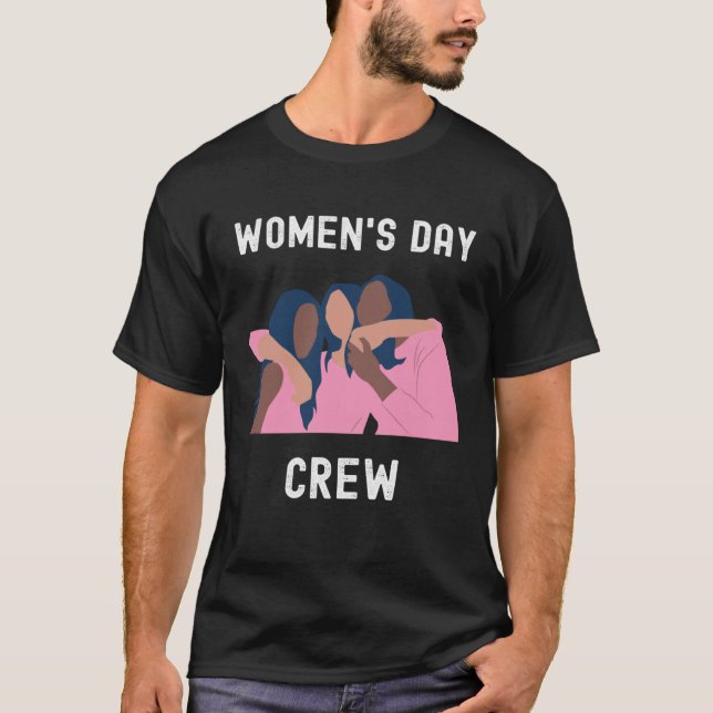 T-shirt International womens day  8 march Quotes Family (Devant)