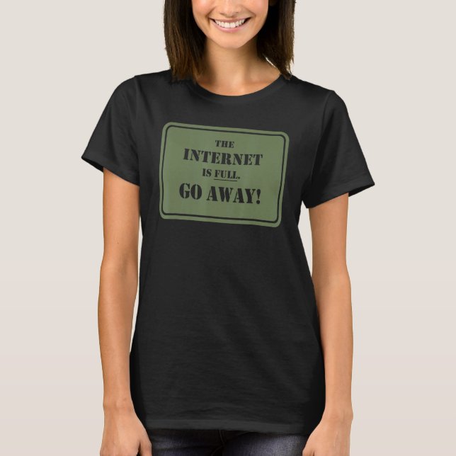 T-shirt Internet Est Pleinement Éloigné Du Sarcasme (Devant)