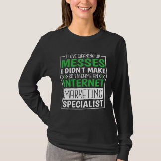 T-shirt Internet Marketing Specialist for Online Marketing