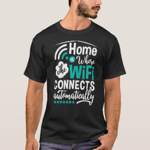 T-shirt Internet Routeur Wifi Mot De Passe Citations Ordin
