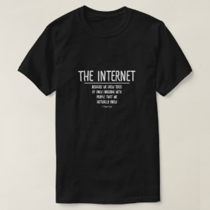 T-shirt Internet - Une chemise MisterP